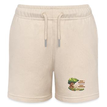 Siggi und der Zauberwald - Geschichte - Kinder Organic Joggingshorts Mini Bolter von Stanley/Stella - Natur - Vorne