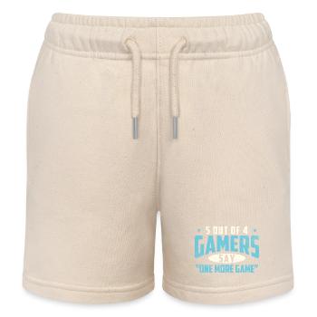 5 von 4 Spielern Noch ein Spiel Humor - Kinder Organic Joggingshorts Mini Bolter von Stanley/Stella - Natur - Vorne
