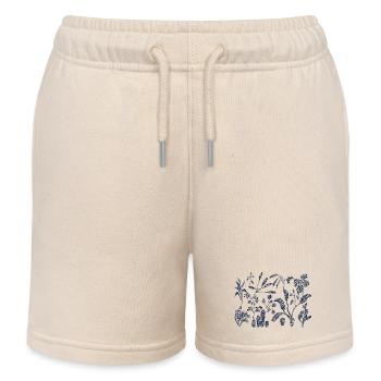 jungle - Short de jogging enfant bio Stanley/Stella - écru doux - Devant