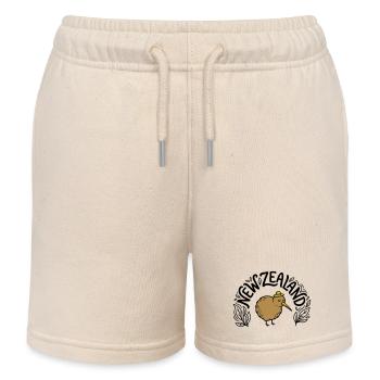 New Zealand - Kids Organic Sweat Shorts by Stanley/Stella - soft Ecru - Front