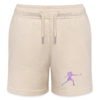 Cadeau des sports de disque pour un athlète de disque - Short de jogging enfant bio Stanley/Stella - écru doux - Devant