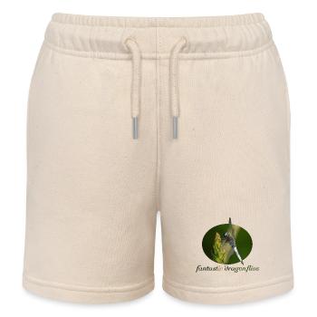 Libelle - Kinder Organic Joggingshorts Mini Bolter von Stanley/Stella - Natur - Vorne