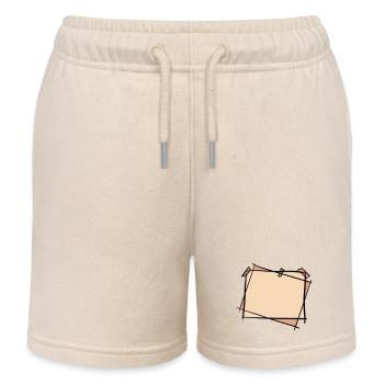 Fotorahmen / Bilderrahmen für schöne Erinnerungen - Kinder Organic Joggingshorts Mini Bolter von Stanley/Stella - Natur - Vorne