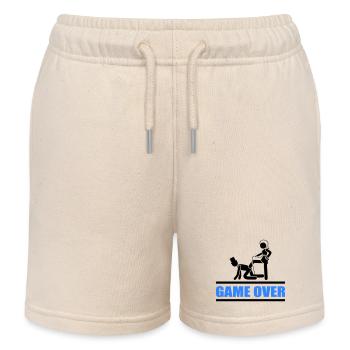 brautpaar game over - Kinder Organic Joggingshorts Mini Bolter von Stanley/Stella - Natur - Vorne