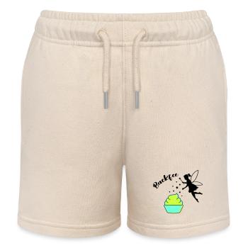 backfee - Kinder Organic Joggingshorts Mini Bolter von Stanley/Stella - Natur - Vorne