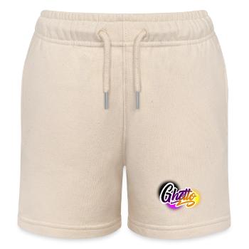 ghetto - Short de jogging enfant bio Stanley/Stella - écru doux - Devant