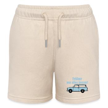  , DDR Kult , früher war alles besser (25) - Kinder Organic Joggingshorts Mini Bolter von Stanley/Stella - Natur - Vorne