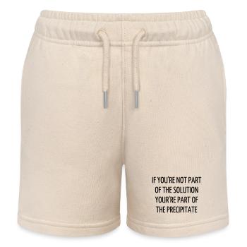 Citation / Geek / Gaming / Gamer / Nerd - Short de jogging enfant bio Stanley/Stella - écru doux - Devant