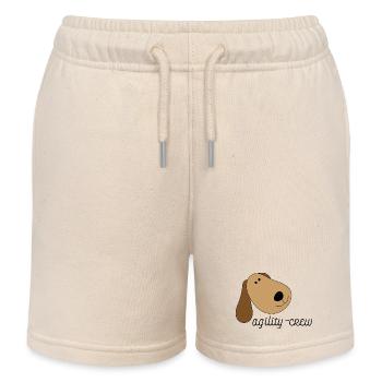 Agility-Crew - Kinder Organic Joggingshorts Mini Bolter von Stanley/Stella - Natur - Vorne