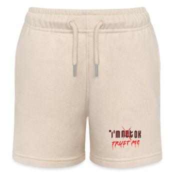 I'm OK. Trust Me. - Kinder Organic Joggingshorts Mini Bolter von Stanley/Stella - Natur - Vorne