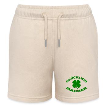 FAISEUR DE BONHEUR - Short de jogging enfant bio Stanley/Stella - écru doux - Devant