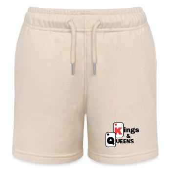 Karten, Poker, Kartenspiele - Kinder Organic Joggingshorts Mini Bolter von Stanley/Stella - Natur - Vorne
