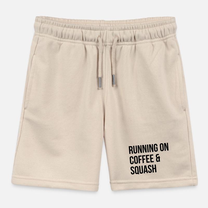 Squash Squash Squash Kids Organic Sweat Shorts by Stanley/Stella