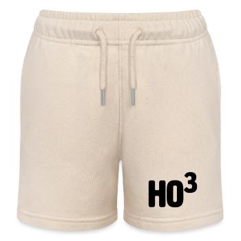 Ho3 - Ho Ho Ho - Short de jogging enfant bio Stanley/Stella - écru doux - Devant