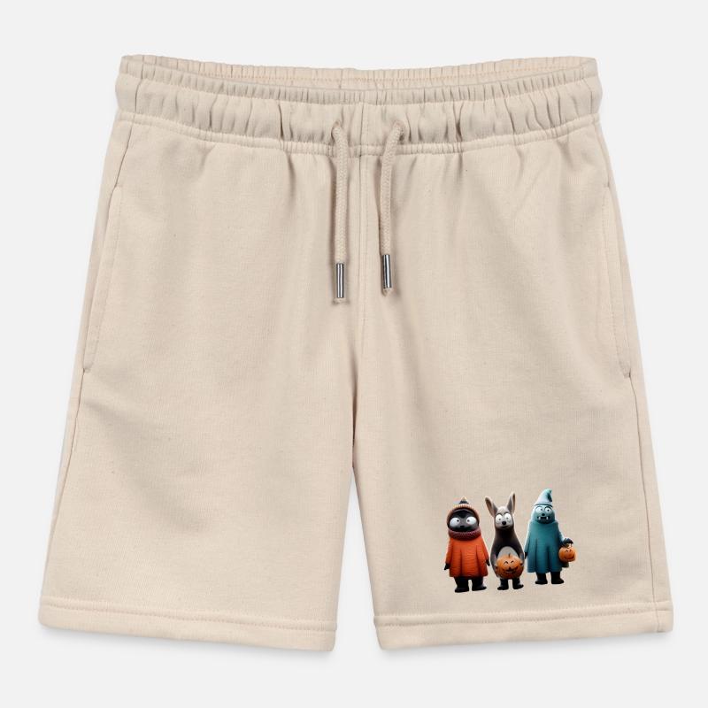 Gruseliges Süßes oder Saures – Halloween Wooligans Kinder Organic Joggingshorts Mini Bolter von Stanley/Stella