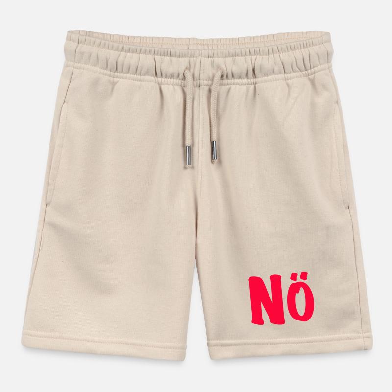 Nö - Bin dagegen - Null Bock  Kinder Organic Joggingshorts Mini Bolter von Stanley/Stella