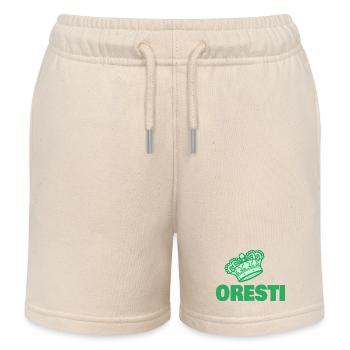 Geschenk für Oresti - Kinder Organic Joggingshorts Mini Bolter von Stanley/Stella - Natur - Vorne