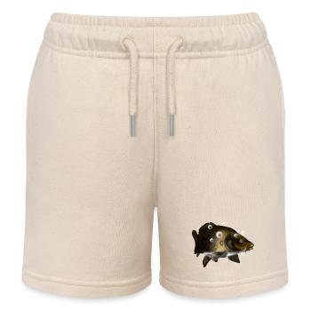 Karpfen - Kinder Organic Joggingshorts Mini Bolter von Stanley/Stella - Natur - Vorne