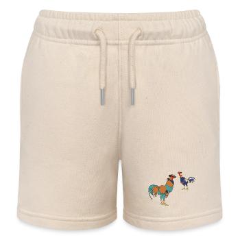Rivaux - Short de jogging enfant bio Stanley/Stella - écru doux - Devant
