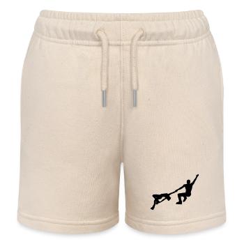 Eiskunstlauf - Kinder Organic Joggingshorts Mini Bolter von Stanley/Stella - Natur - Vorne