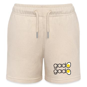 Indonesischer Gado Gado - Kinder Organic Joggingshorts Mini Bolter von Stanley/Stella - Natur - Vorne
