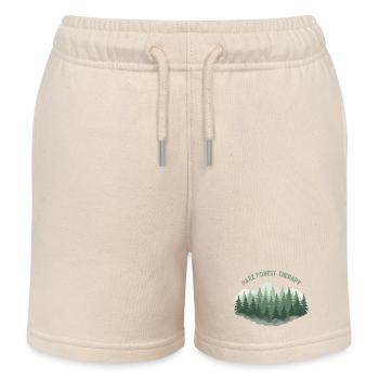 Harz Forest Therapy | Vintage Nature - Kinder Organic Joggingshorts Mini Bolter von Stanley/Stella - Natur - Vorne