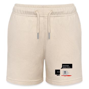 dead pixel_english - Kinder Organic Joggingshorts Mini Bolter von Stanley/Stella - Natur - Vorne