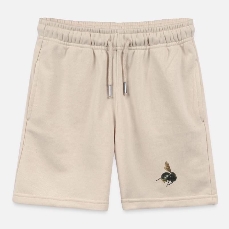 bumblebee Kids Organic Sweat Shorts by Stanley/Stella