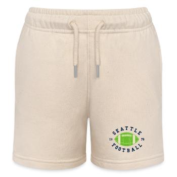 Seattle Football  - Kinder Organic Joggingshorts Mini Bolter von Stanley/Stella - Natur - Vorne