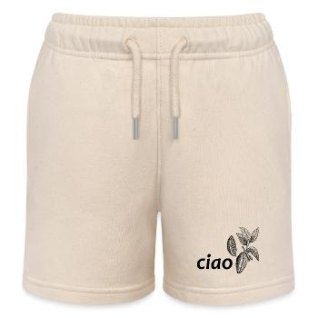 ciao kakao - Kinder Organic Joggingshorts Mini Bolter von Stanley/Stella - Natur - Vorne