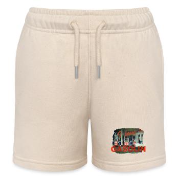 I love Gasolin - Kinder Organic Joggingshorts Mini Bolter von Stanley/Stella - Natur - Vorne