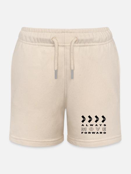 ALWAYS MOVE FORWARD - Kinder Organic Joggingshorts Mini Bolter von Stanley/Stella - Natur