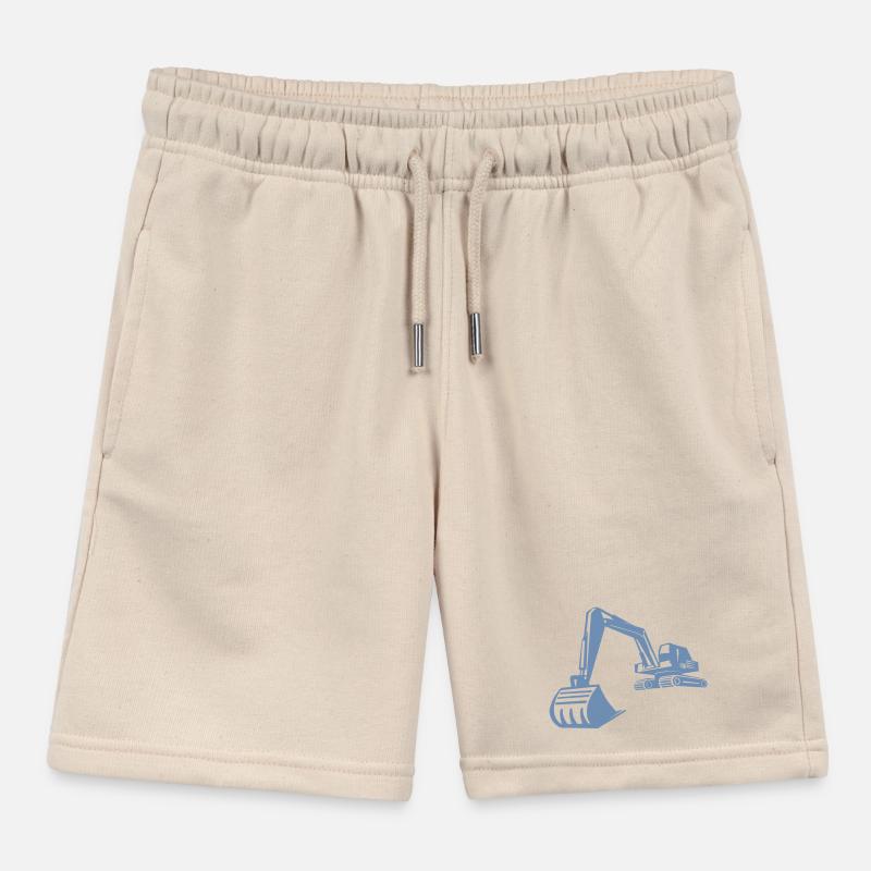 Silhouette de pelle, conception précise pour Short de jogging enfant bio Stanley/Stella