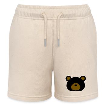 Black Bear - Kinder Organic Joggingshorts Mini Bolter von Stanley/Stella - Natur - Vorne