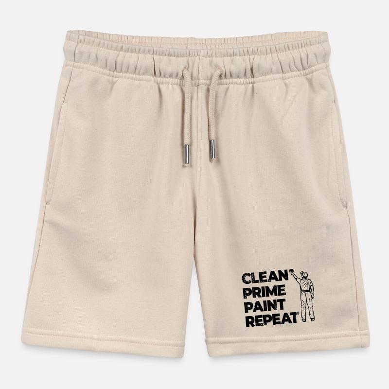 Painter Workflow Kids Organic Sweat Shorts by Stanley/Stella