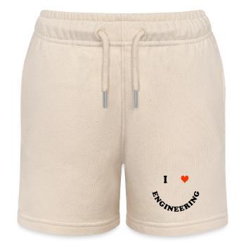 Ingenieur - Kinder Organic Joggingshorts Mini Bolter von Stanley/Stella - Natur - Vorne