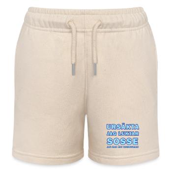 Tut mir leid, ich rieche wie Sosse - Kinder Organic Joggingshorts Mini Bolter von Stanley/Stella - Natur - Vorne