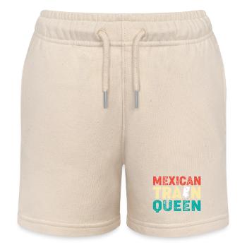 Domino Mexican Train - Kinder Organic Joggingshorts Mini Bolter von Stanley/Stella - Natur - Vorne