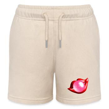 Bulle de chewing-gum - Short de jogging enfant bio Stanley/Stella - écru doux - Devant
