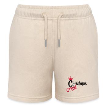 Super design pour Noël - Short de jogging enfant bio Stanley/Stella - écru doux - Devant
