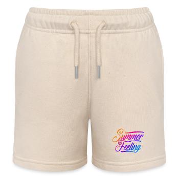 Summer feeling - Kinder Organic Joggingshorts Mini Bolter von Stanley/Stella - Natur - Vorne