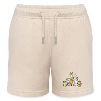 Das Safari Team - Kinder Organic Joggingshorts Mini Bolter von Stanley/Stella - Natur - Vorne