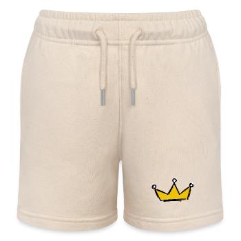 Krone - Kinder Organic Joggingshorts Mini Bolter von Stanley/Stella - Natur - Vorne