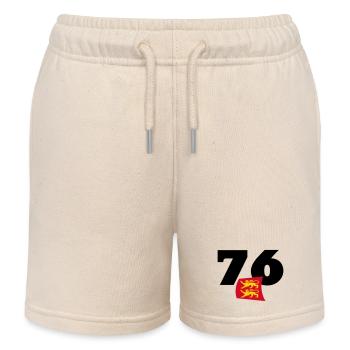 Seine-Maritime - Normandie - Frankreich - Kinder Organic Joggingshorts Mini Bolter von Stanley/Stella - Natur - Vorne