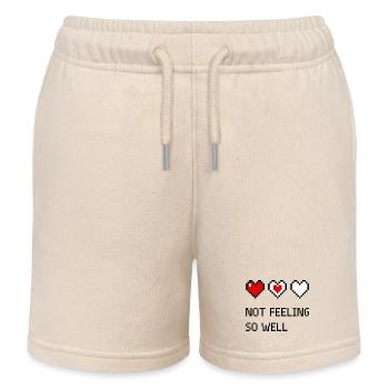 Kern-Pixel-Trio - Kinder Organic Joggingshorts Mini Bolter von Stanley/Stella - Natur - Vorne