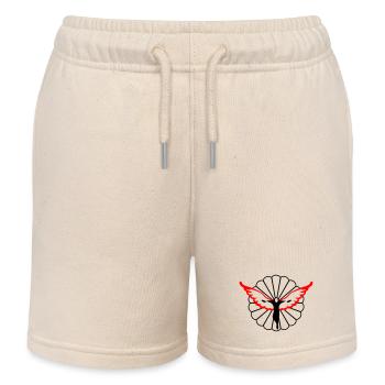Ange - Short de jogging enfant bio Stanley/Stella - écru doux - Devant