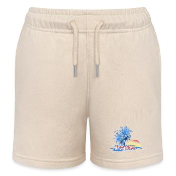 Plage d’Istanbul - Short de jogging enfant bio Stanley/Stella - écru doux - Devant