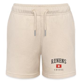 Renens – Swiss identity from the canton of Vaud - Kids Organic Sweat Shorts by Stanley/Stella - soft Ecru - Front