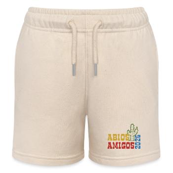 Abios Amigos 2026 - Abitur - Don du Cactus - Short de jogging enfant bio Stanley/Stella - écru doux - Devant