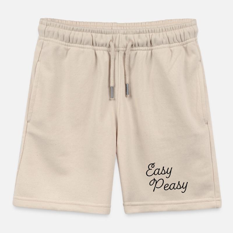 Easy Peasy Kids Organic Sweat Shorts by Stanley/Stella